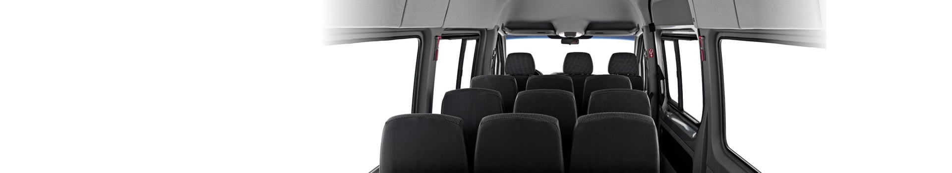 Interior da van